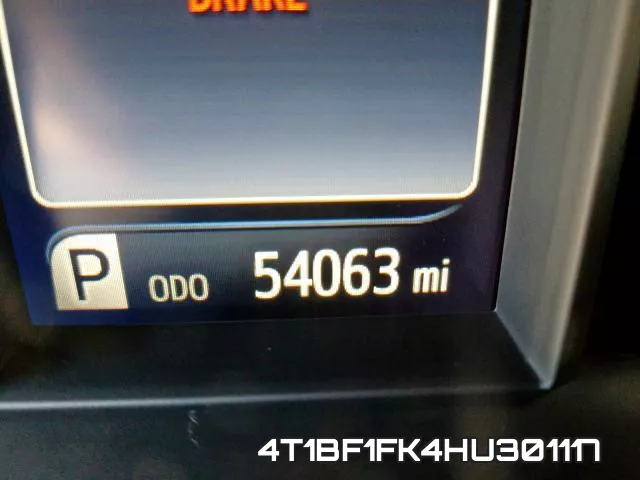4T1BF1FK4HU301117