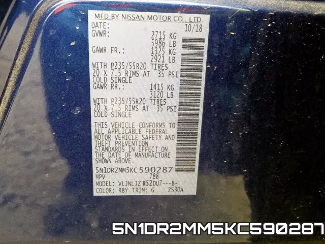 5N1DR2MM5KC590287