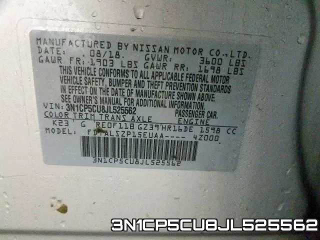 3N1CP5CU8JL525562
