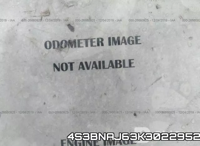 4S3BNAJ63K3022952