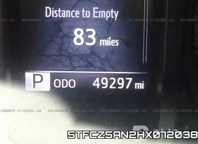 5TFCZ5AN2HX072038