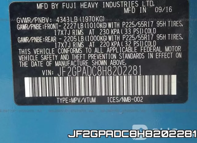 JF2GPADC8H8202281