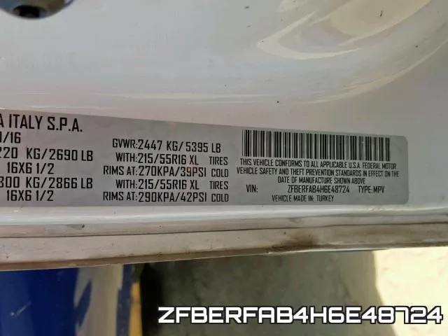ZFBERFAB4H6E48724
