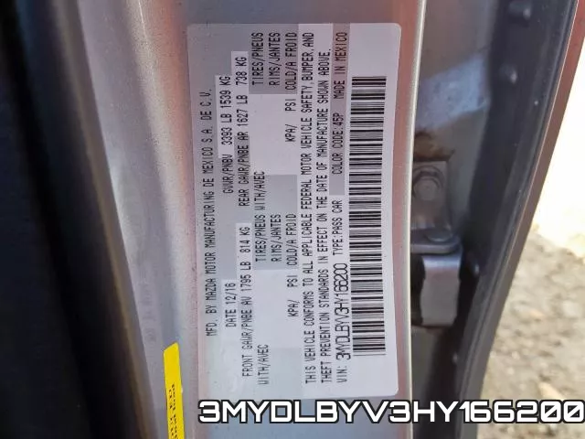 3MYDLBYV3HY166200