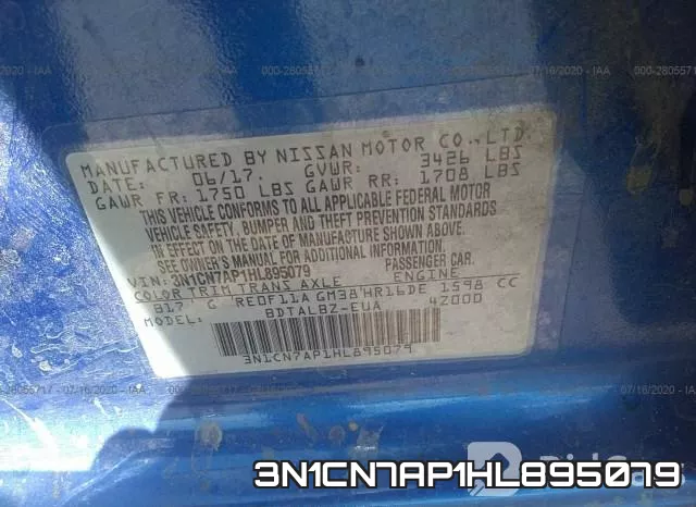 3N1CN7AP1HL895079