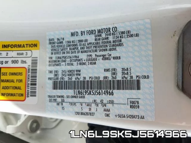 1LN6L9SK5J5614966