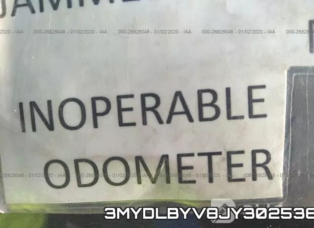 3MYDLBYV8JY302536