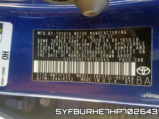 5YFBURHE7HP702643