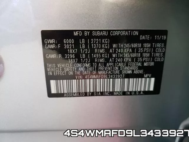 4S4WMAFD9L3433927