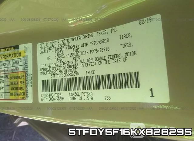 5TFDY5F16KX828295