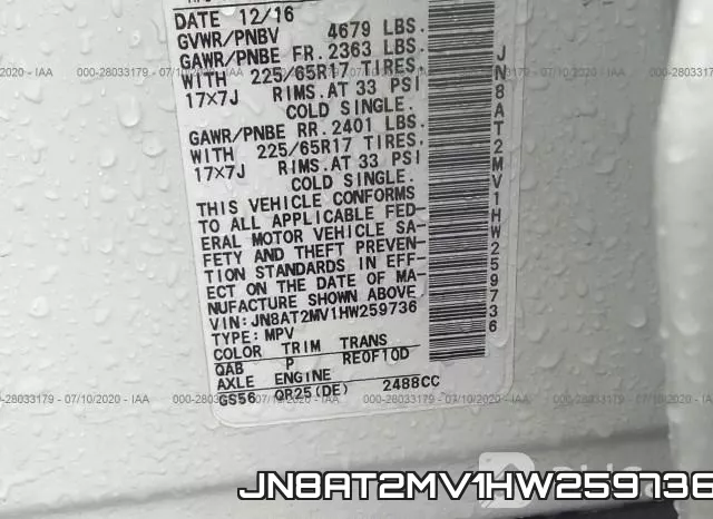 JN8AT2MV1HW259736