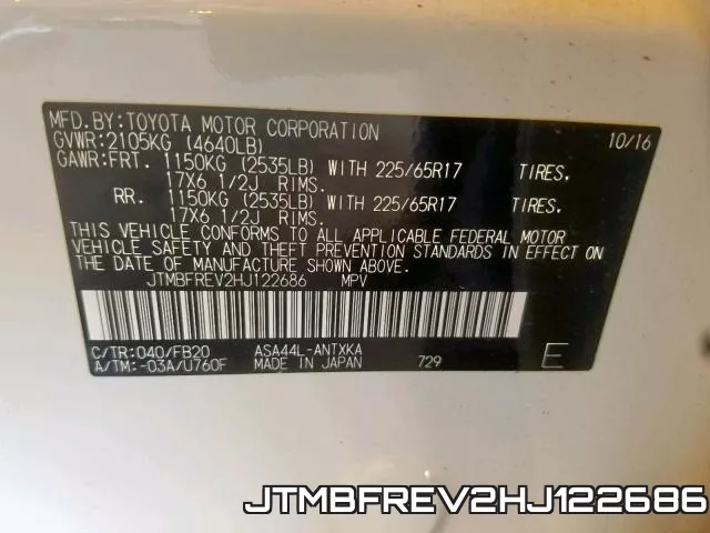 JTMBFREV2HJ122686