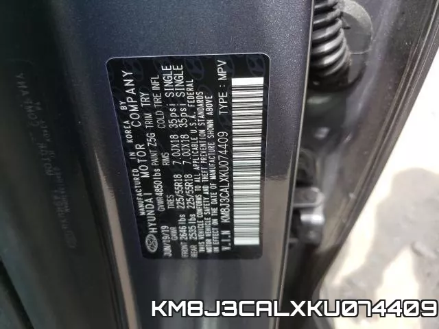 KM8J3CALXKU074409