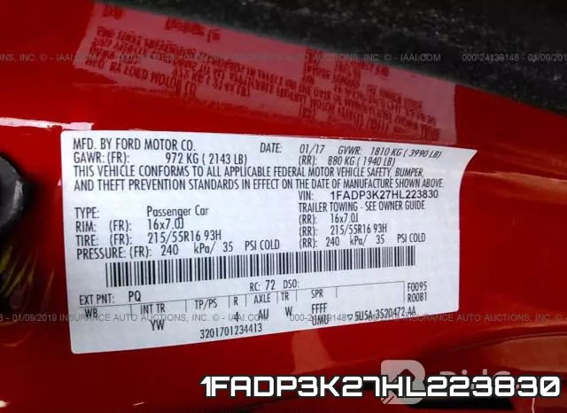1FADP3K27HL223830