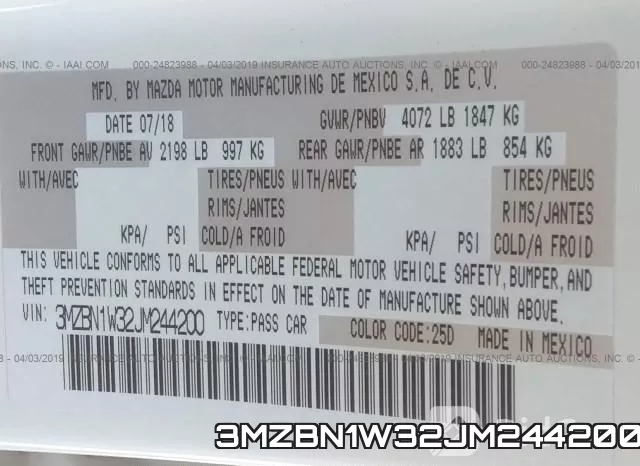3MZBN1W32JM244200