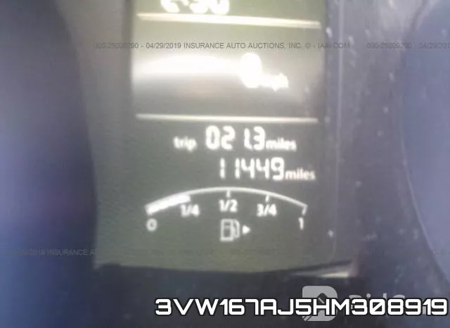 3VW167AJ5HM308919