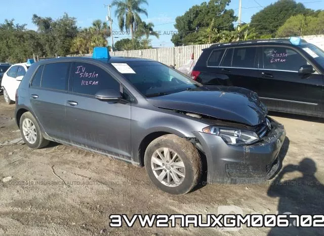 3VW217AUXGM006702