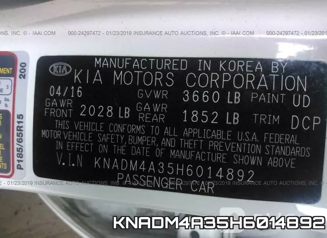 KNADM4A35H6014892
