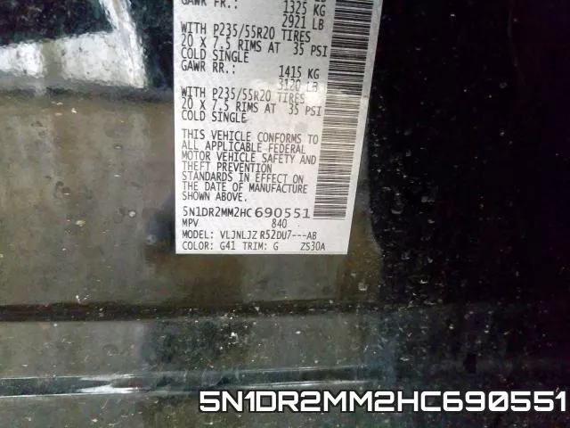 5N1DR2MM2HC690551