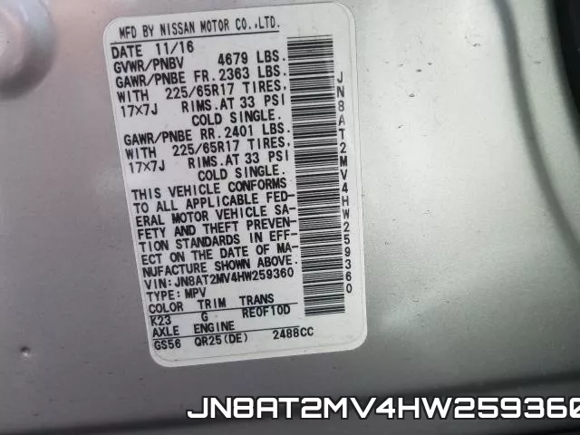 JN8AT2MV4HW259360