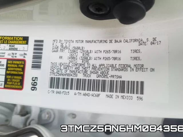 3TMCZ5AN6HM084358