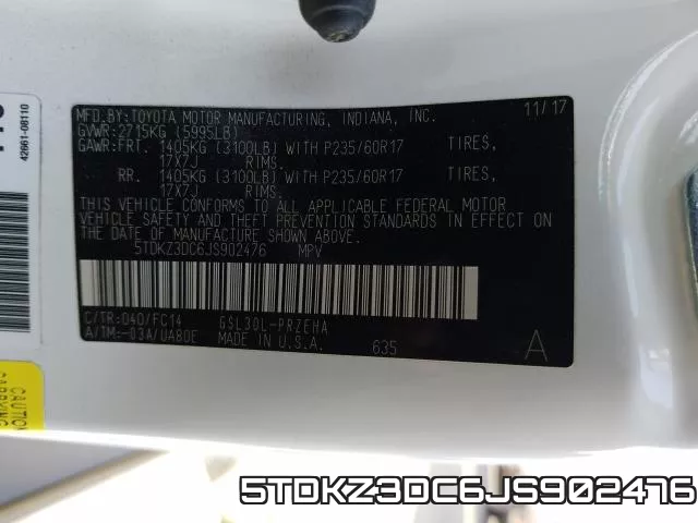 5TDKZ3DC6JS902476