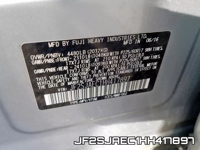 JF2SJAEC1HH417897