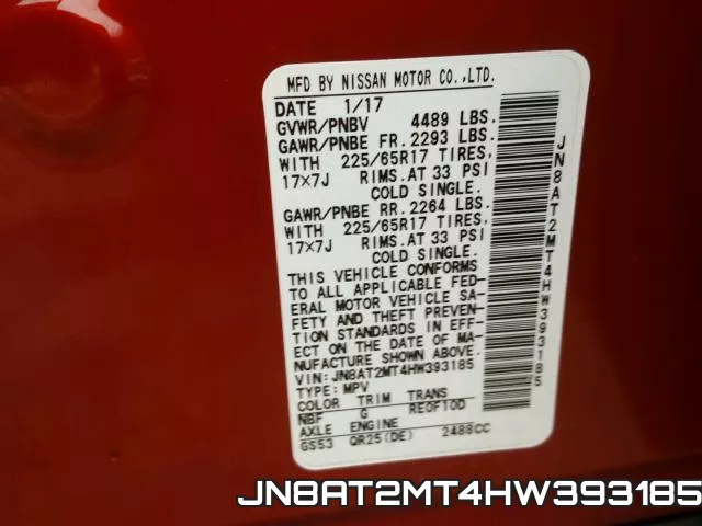 JN8AT2MT4HW393185