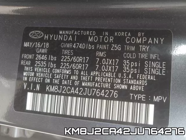 KM8J2CA42JU764276