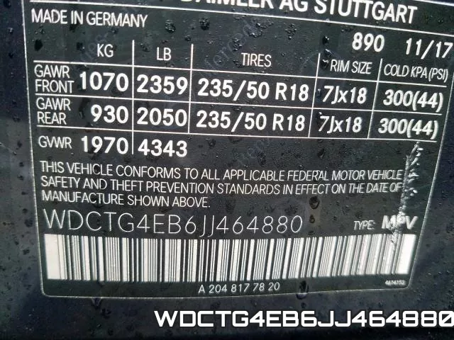 WDCTG4EB6JJ464880