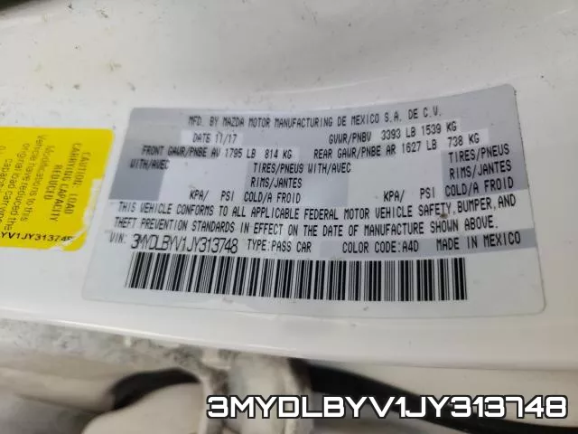 3MYDLBYV1JY313748