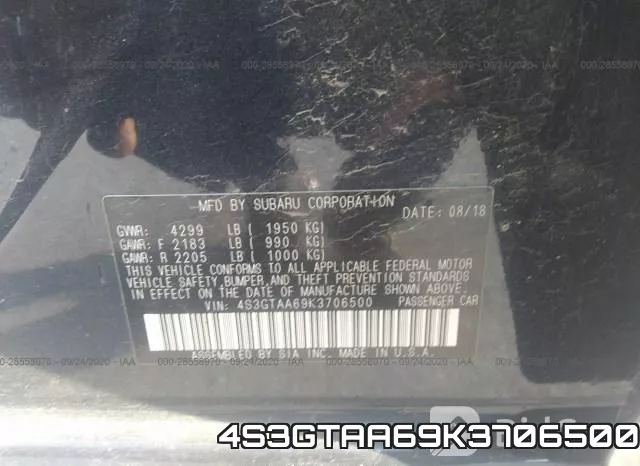 4S3GTAA69K3706500