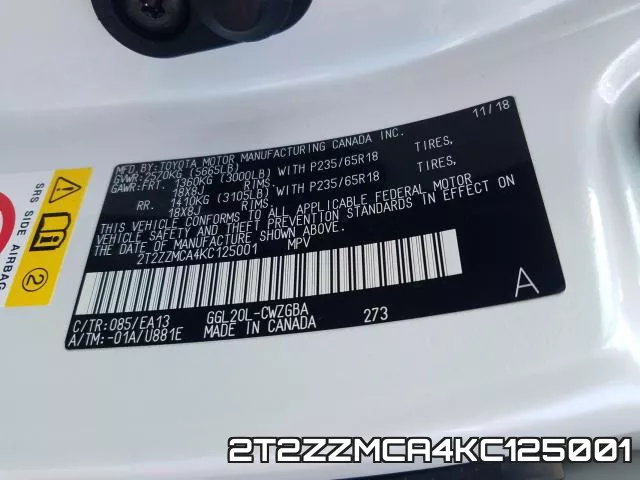 2T2ZZMCA4KC125001