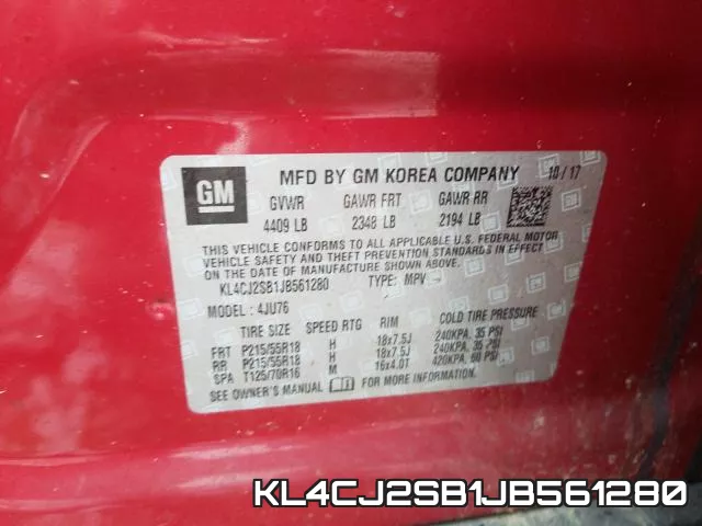 KL4CJ2SB1JB561280