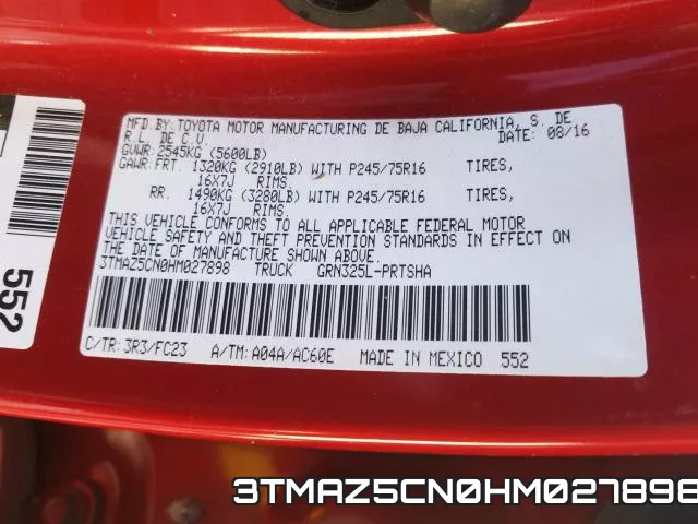 3TMAZ5CN0HM027898