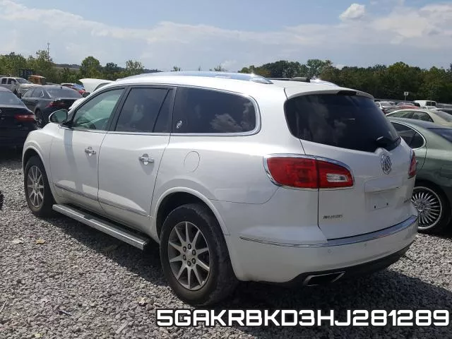 5GAKRBKD3HJ281289