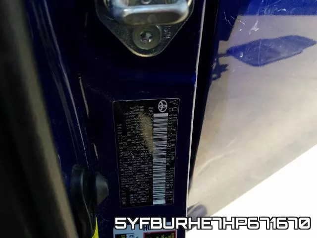 5YFBURHE7HP671670