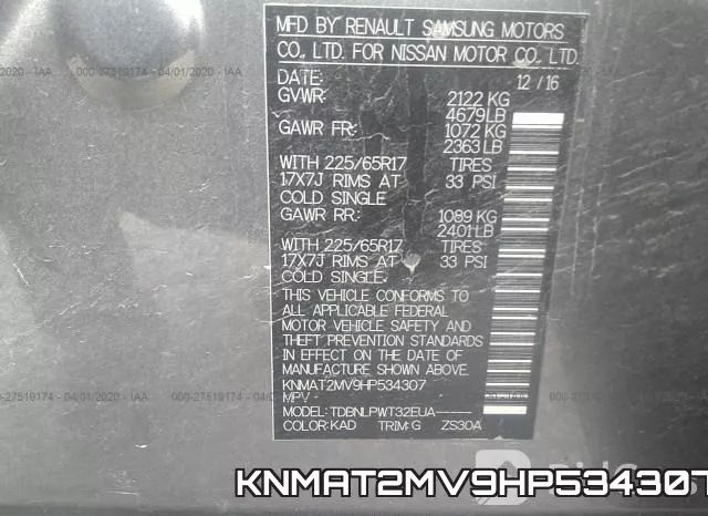 KNMAT2MV9HP534307