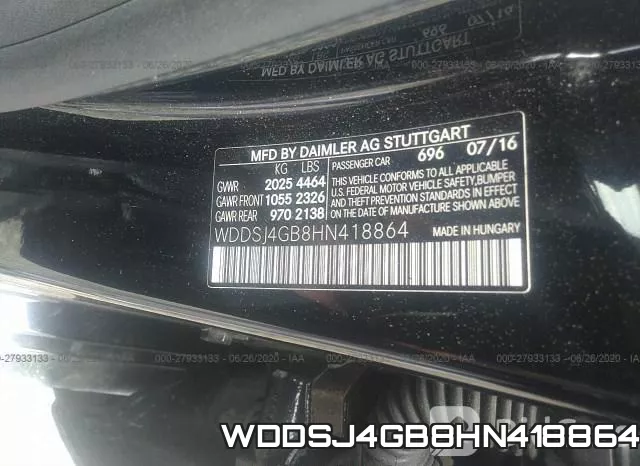 WDDSJ4GB8HN418864