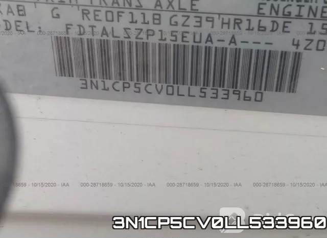 3N1CP5CV0LL533960