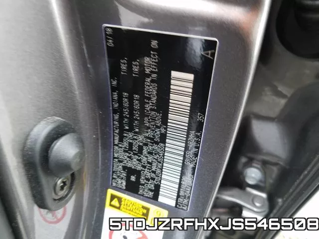 5TDJZRFHXJS546508