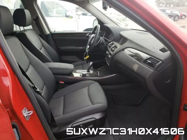5UXWZ7C31H0X41606