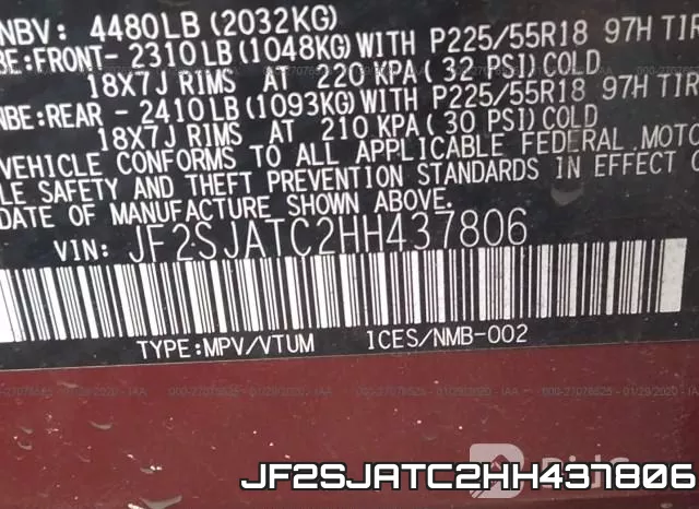 JF2SJATC2HH437806