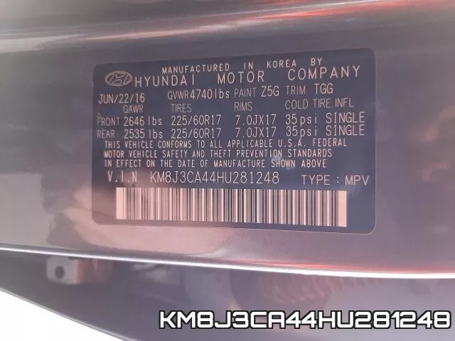 KM8J3CA44HU281248