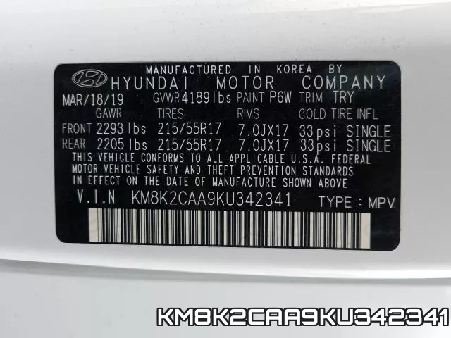 KM8K2CAA9KU342341