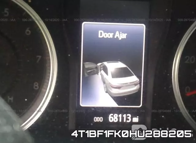 4T1BF1FK0HU288205