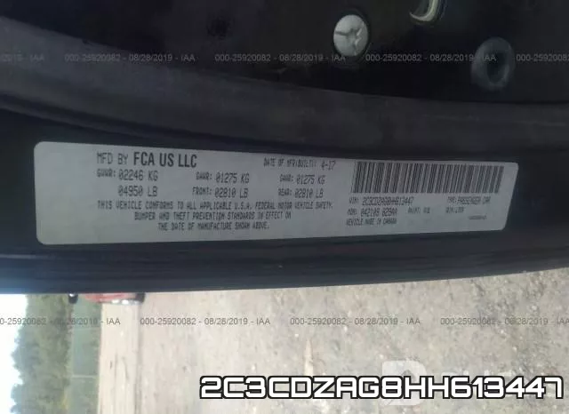 2C3CDZAG8HH613447