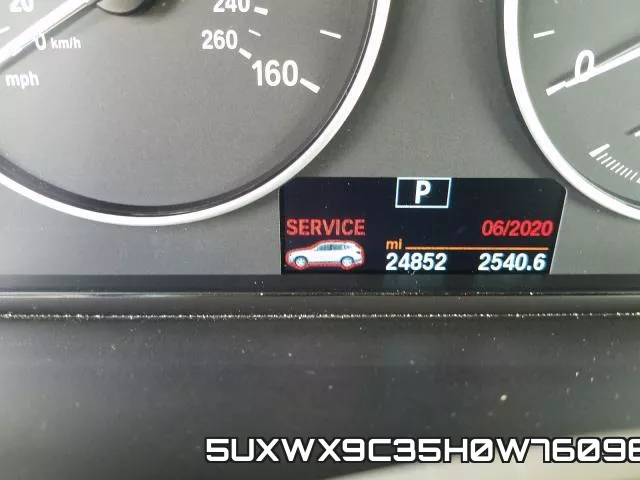 5UXWX9C35H0W76096