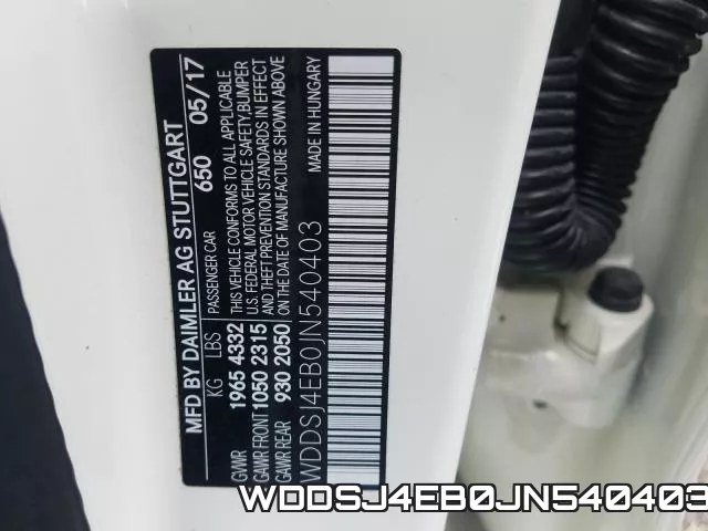 WDDSJ4EB0JN540403