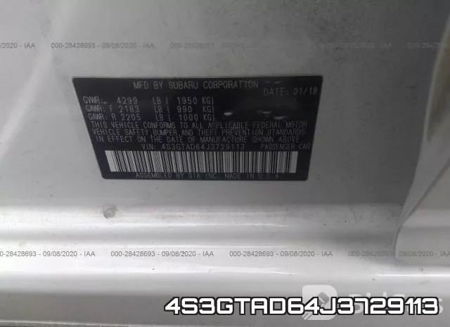 4S3GTAD64J3729113